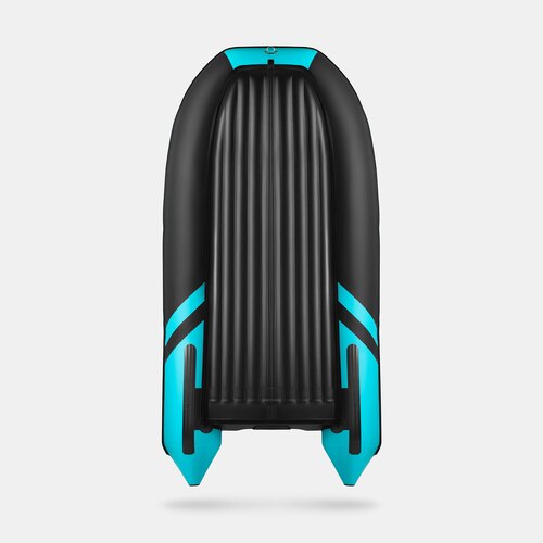 Надувная лодка GLADIATOR E330S черно-бирюзовый