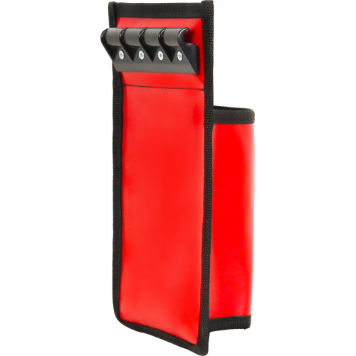 Держатель для термоса ПВХ на лик-трос, красный СПБ